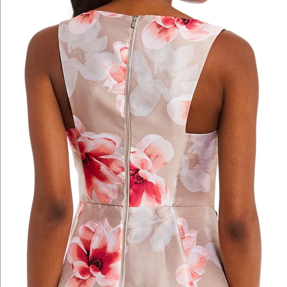 Calvin Klein Floral High-Low Dress - Picture 7 of 7